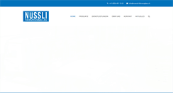Desktop Screenshot of nuessli-fahrzeugbau.ch